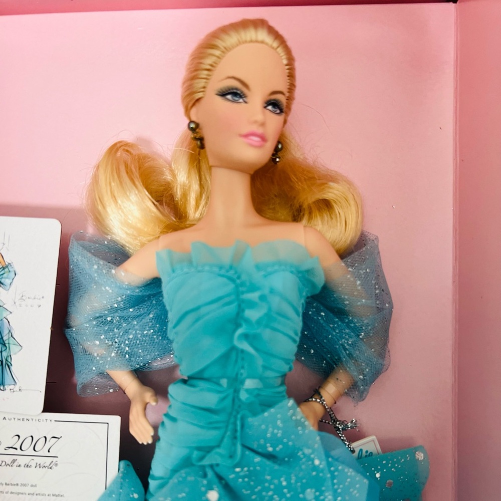 2007 BARBIE THE MOST COLLECTIBLE DOLL IN THE WORLD ROBERT BEST DESIGN NEW IN BOX - Picture 15 of 16